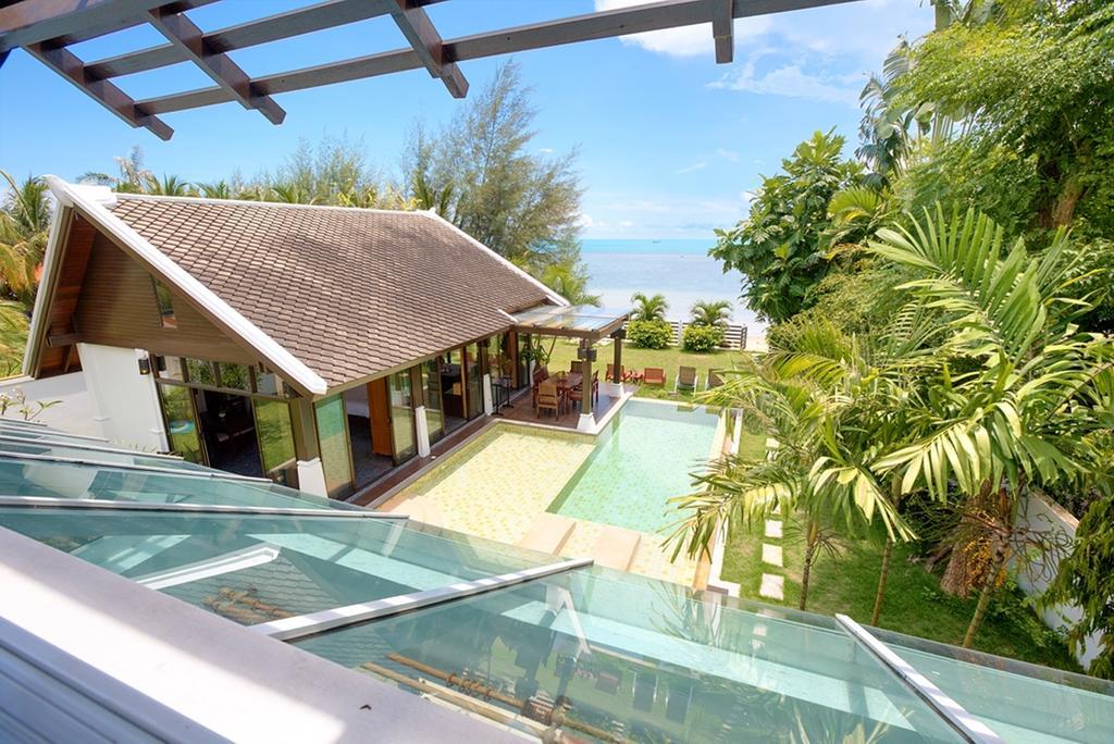 Emerald Sands - Beach Front 4 Bed Pool Villa Koh Samui Phòng bức ảnh