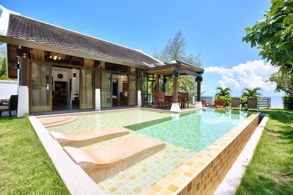 Emerald Sands - Beach Front 4 Bed Pool Villa Koh Samui Phòng bức ảnh